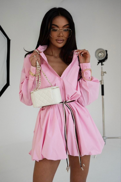 ROZELFINA PINK ruha, Szín: rózsaszín, IVET.HU - A te online butikod.