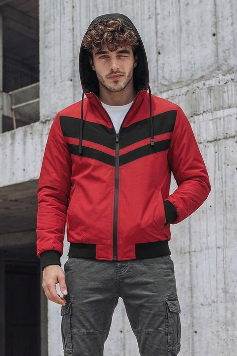 ELISIO RED férfi dzseki, Szín: piros, IVET.HU - A te online butikod.