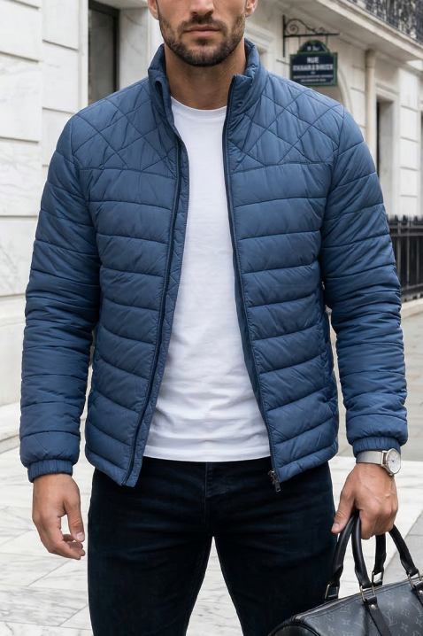 LEONSO férfi dzseki, Szín: kék, IVET.HU - A te online butikod.