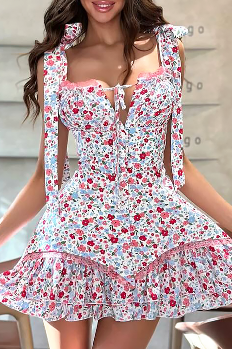 LORVELZA WHITE ruha, Szín: fehér, IVET.HU - A te online butikod.