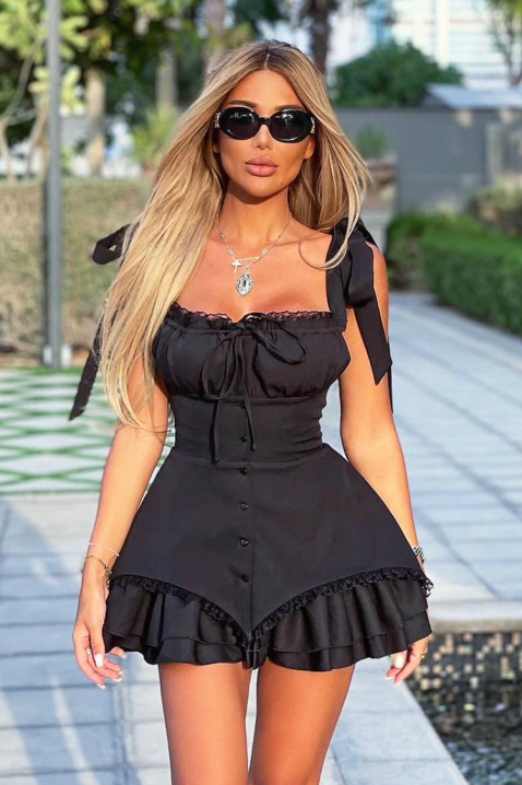 ZLAROLFA BLACK ruha, Szín: fekete, IVET.HU - A te online butikod.