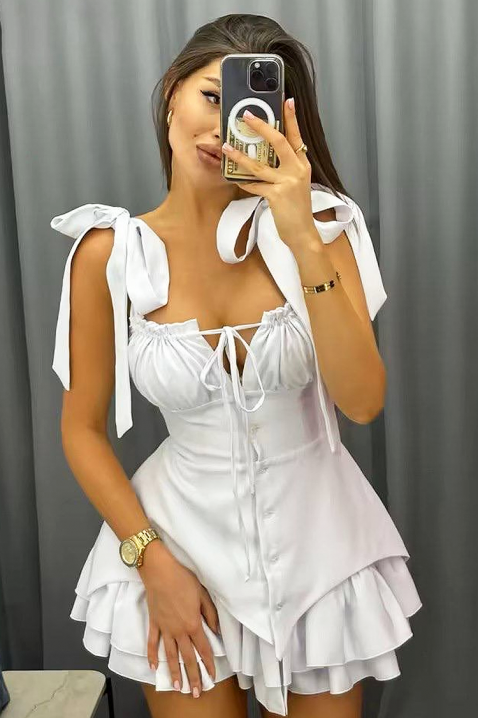 ZLAROLFA WHITE ruha, Szín: fehér, IVET.HU - A te online butikod.