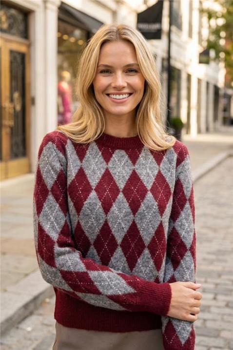 KELZORNA RED pulóver, Szín: piros, IVET.HU - A te online butikod.