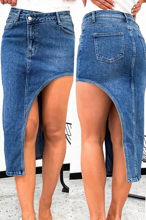 NARELONZA szoknya, Szín: kék, IVET.HU - A te online butikod.