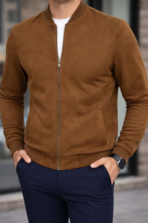 VALERIO BROWN férfi dzseki, Szín: barna, IVET.HU - A te online butikod.