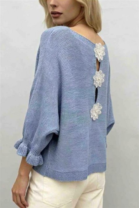 DARVOLA SKY pulóver, Szín: világoskék, IVET.HU - A te online butikod.