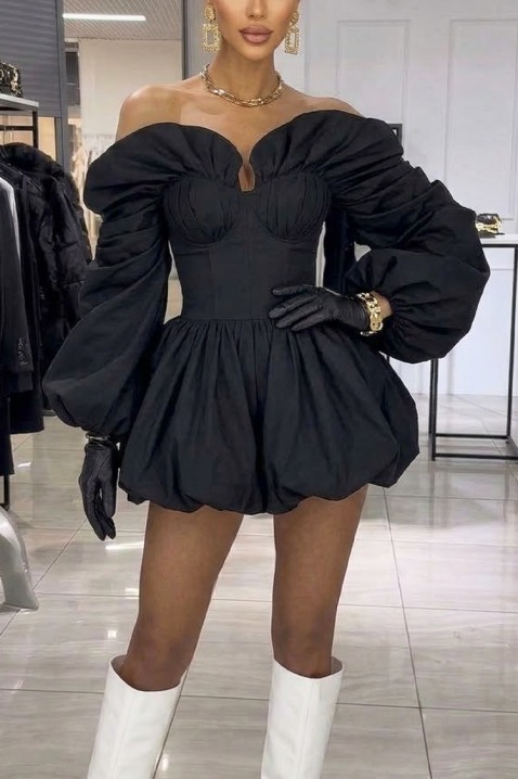 GARLONZA BLACK ruha, Szín: fekete, IVET.HU - A te online butikod.