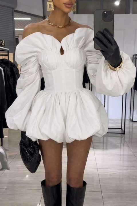 GARLONZA WHITE ruha, Szín: fehér, IVET.HU - A te online butikod.