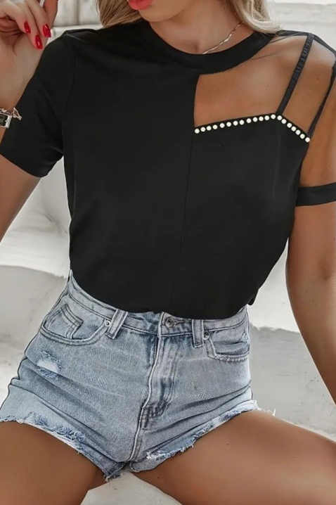 MALETISA top, Szín: fekete, IVET.HU - A te online butikod.