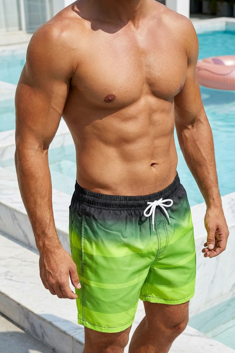 BILONZO GREEN férfi fürdőnadrág, Szín: zöld, IVET.HU - A te online butikod.