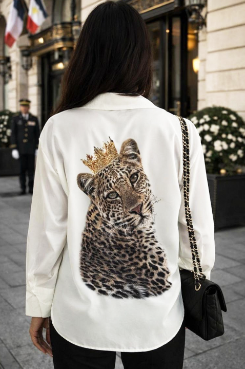 ZROFELDA női blúz, Szín: fehér, IVET.HU - A te online butikod.