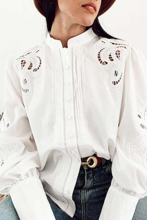 RILONZEZNA női blúz, Szín: fehér, IVET.HU - A te online butikod.