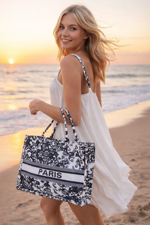 LUXERIA BLACK strand táska, Szín: fekete, IVET.HU - A te online butikod.