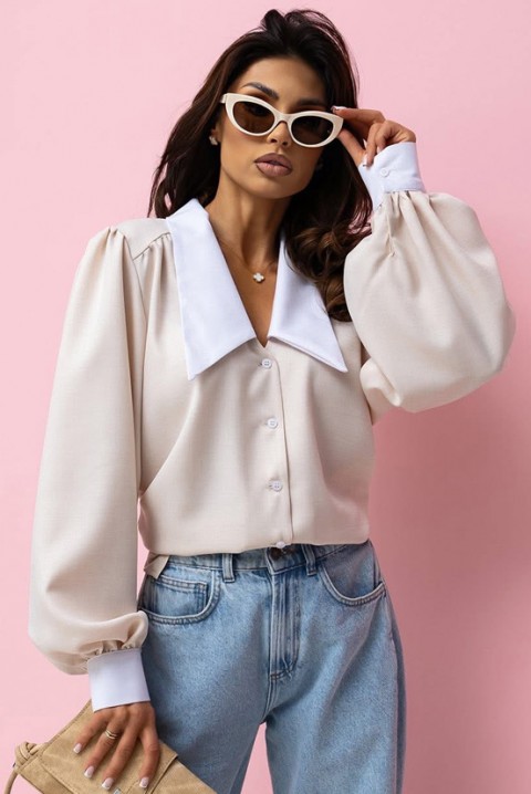 KESINA ECRU női blúz, Szín: ekrü, IVET.HU - A te online butikod.