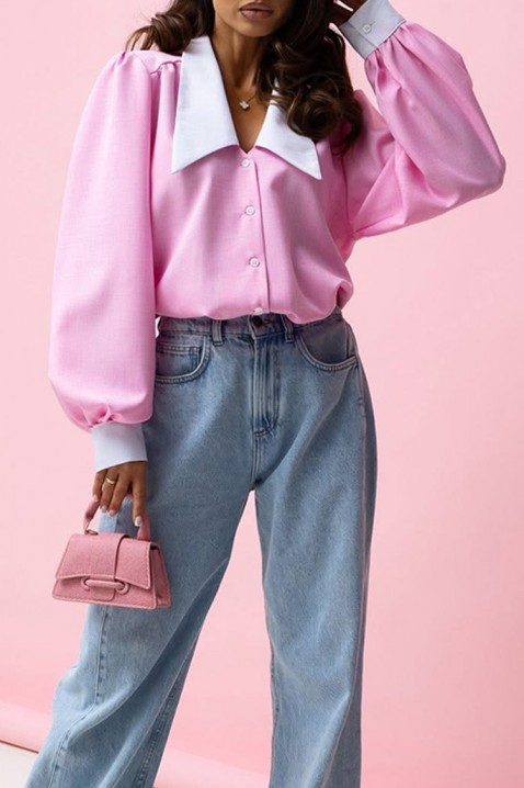 KESINA PINK női blúz, Szín: rózsaszín, IVET.HU - A te online butikod.