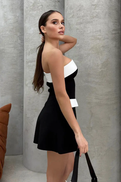 ZAVIRA BLACK ruha, Szín: fekete, IVET.HU - A te online butikod.