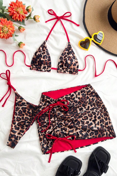 DANVILZA strand szett, Szín: leopárdmintás, IVET.HU - A te online butikod.