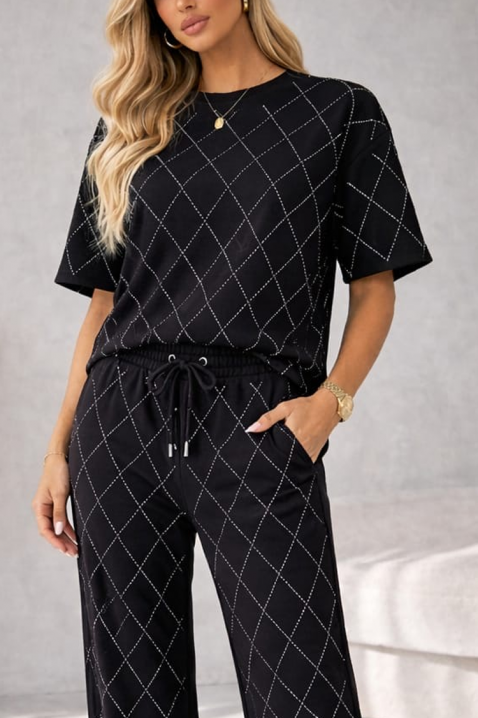 ZEKIRA BLACK szett, Szín: fekete, IVET.HU - A te online butikod.