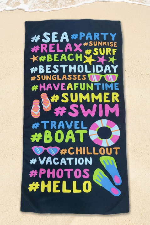 BLODINZA strand törölköző, Szín: multicolor, IVET.HU - A te online butikod.