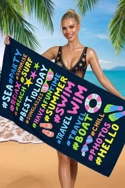 BLODINZA strand törölköző, Szín: multicolor, IVET.HU - A te online butikod.