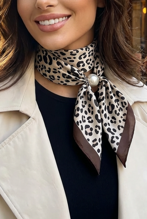 LEOMILZA kendő, Szín: barna, IVET.HU - A te online butikod.