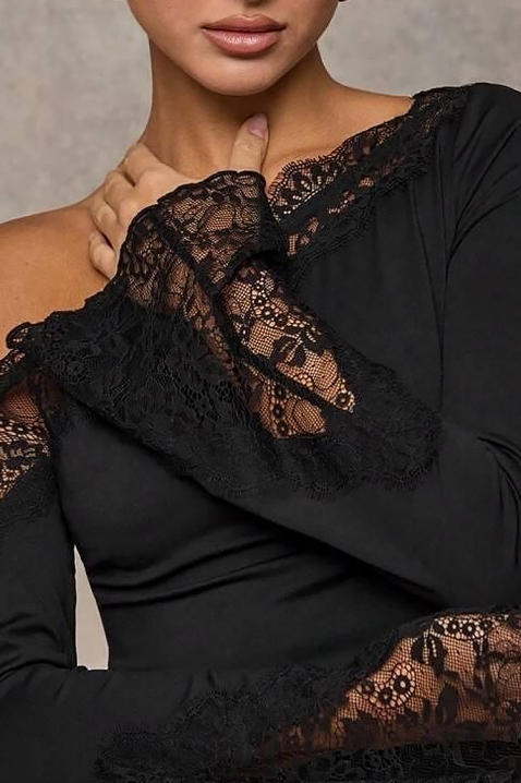 ZAROLIA BLACK női felső, Szín: fekete, IVET.HU - A te online butikod.