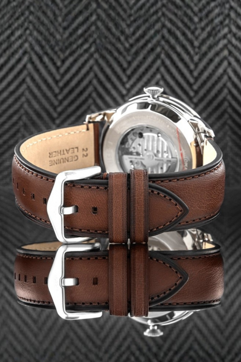 Fossil Townsman Automatic ME3266 férfi karóra, Szín: barna, IVET.HU - A te online butikod.