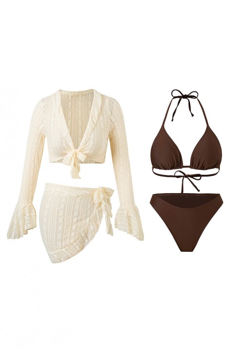 KROMELJA strand szett, Szín: barna, IVET.HU - A te online butikod.