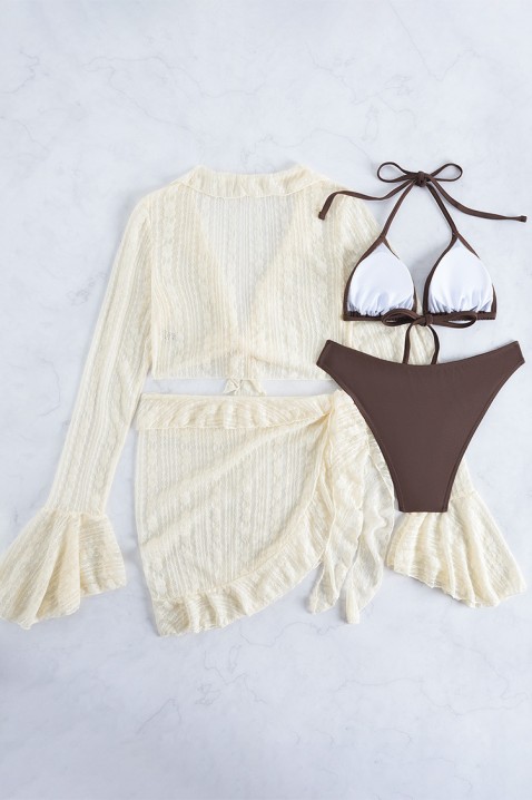 KROMELJA strand szett, Szín: barna, IVET.HU - A te online butikod.