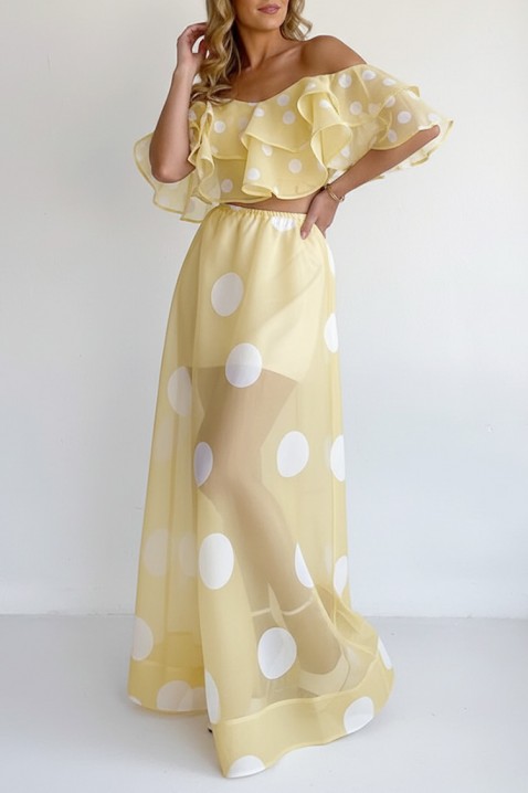 DLONDELA YELLOW szett, Szín: sárga, IVET.HU - A te online butikod.