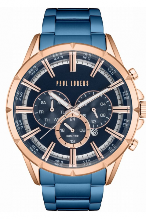 Paul Lorens PL13605B-6F3 férfi karóra, Szín: kék, IVET.HU - A te online butikod.