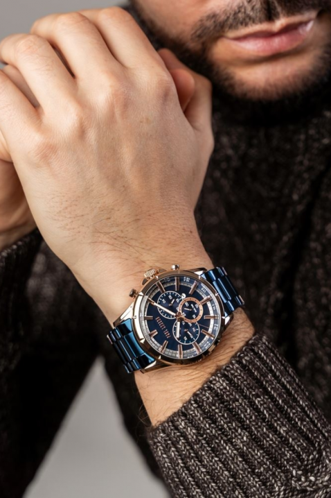 Paul Lorens PL13605B-6F3 férfi karóra, Szín: kék, IVET.HU - A te online butikod.