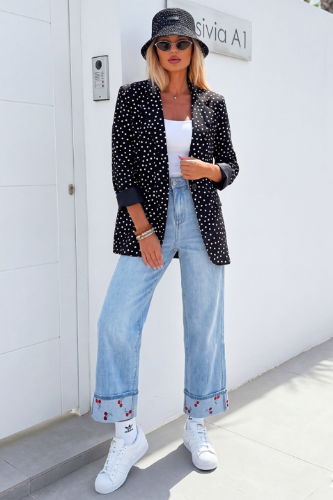 MANDOLA BLACK blézer, Szín: fekete, IVET.HU - A te online butikod.