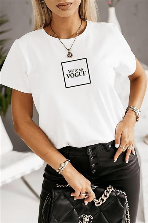 SELRINDA poló, Szín: fehér, IVET.HU - A te online butikod.
