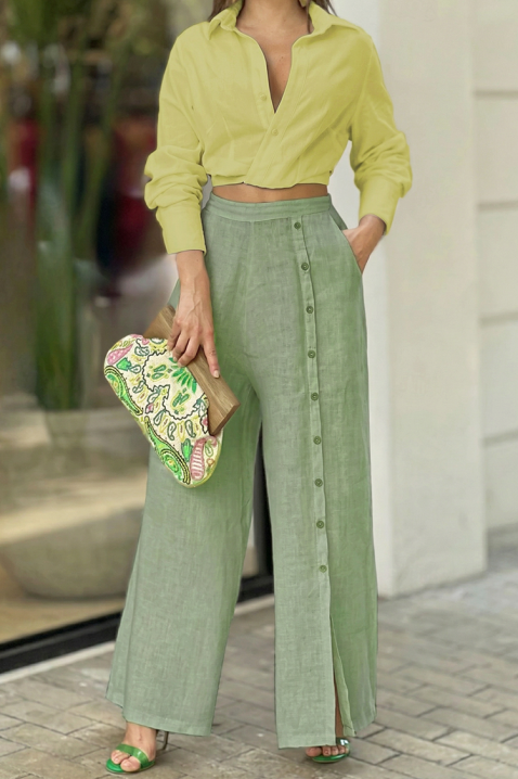 AZERIA OLIVE nadrág, Szín: olívazöld, IVET.HU - A te online butikod.