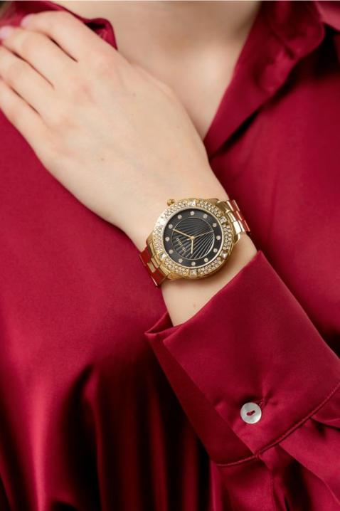 Paul Lorens PL10659B-3D1 női karóra, Szín: arany, IVET.HU - A te online butikod.