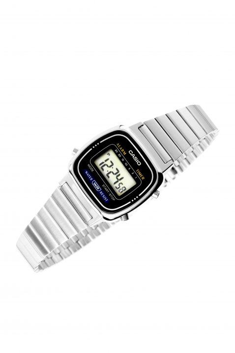 CASIO LA670WD-1DF női karóra, Szín: ezüst, IVET.HU - A te online butikod.
