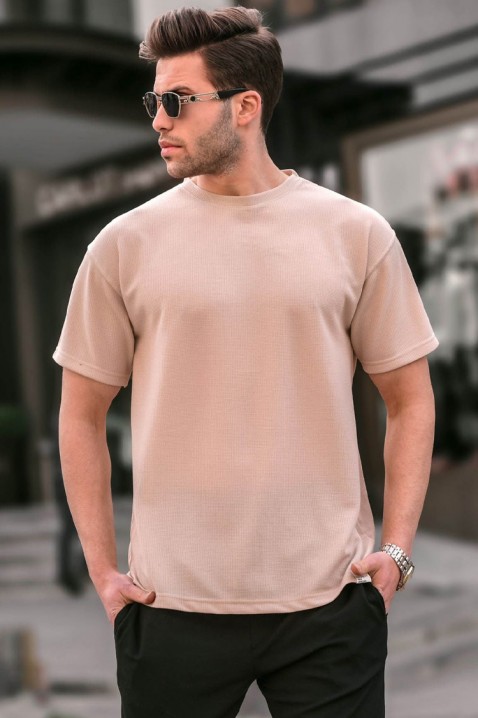 LOMENZO BEIGE férfi póló, Szín: bézs, IVET.HU - A te online butikod.