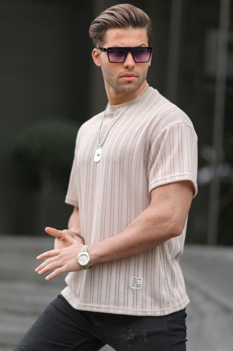 BRELINDO BEIGE férfi póló, Szín: bézs, IVET.HU - A te online butikod.