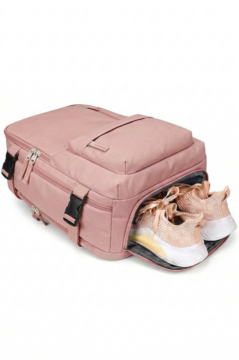 ROLNICZA PUDRA kézipoggyász hátizsák - Ryanair/Wizz Air számára, Szín: púderrózsaszín, IVET.HU - A te online butikod.