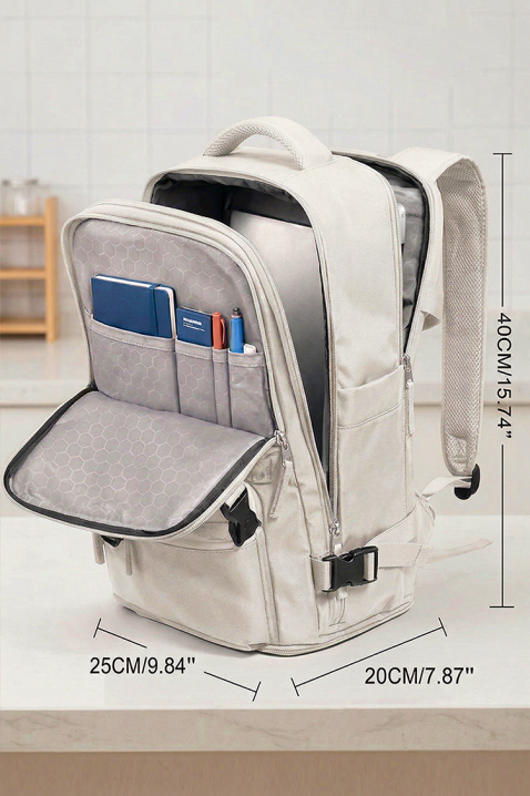 ROLNICZA ECRU kézipoggyász hátizsák - Ryanair/Wizz Air számára, Szín: ekrü, IVET.HU - A te online butikod.