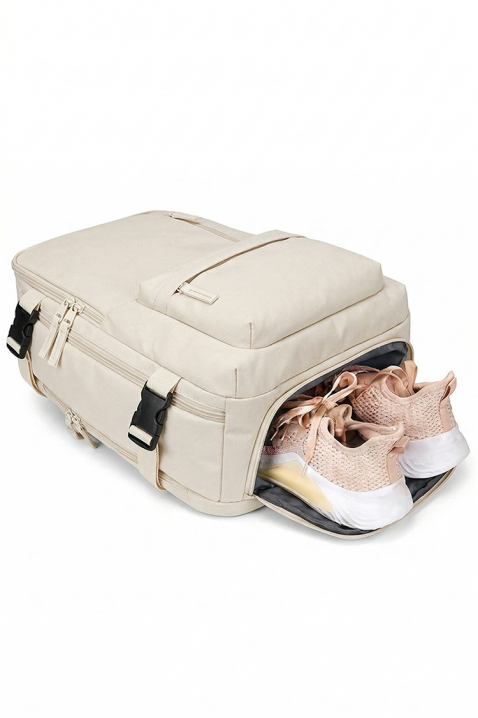 ROLNICZA ECRU kézipoggyász hátizsák - Ryanair/Wizz Air számára, Szín: ekrü, IVET.HU - A te online butikod.