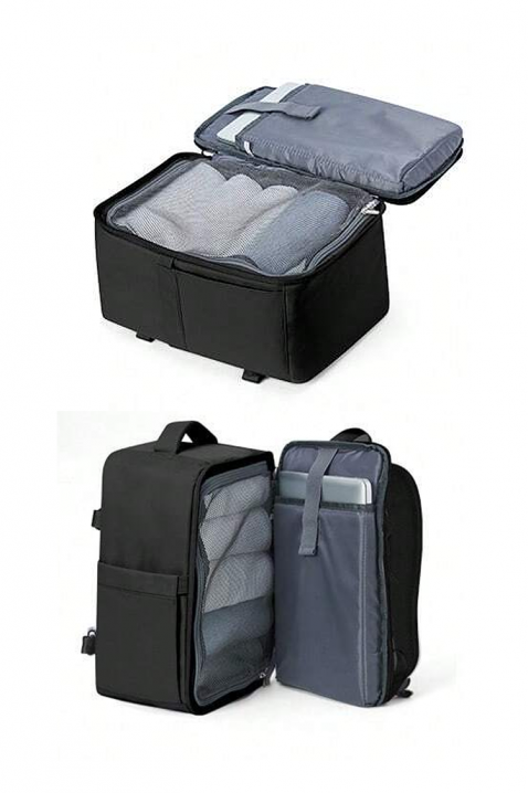 WINZONA FEKETE kézipoggyász hátizsák - Ryanair/Wizz Air gépekhez, Szín: fekete, IVET.HU - A te online butikod.