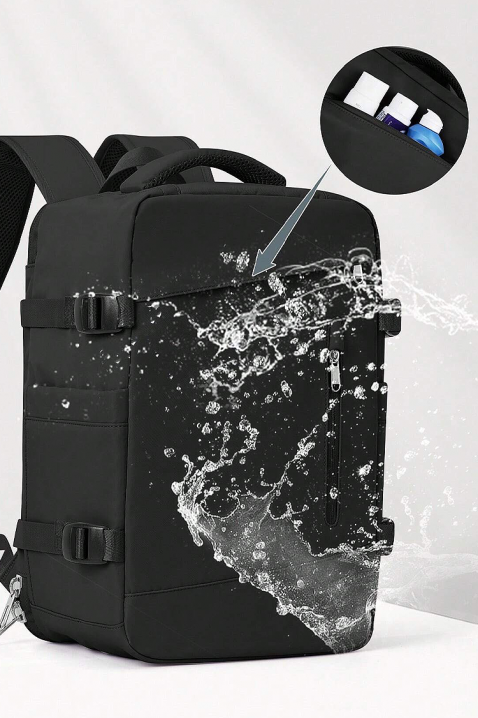 WINZONA FEKETE kézipoggyász hátizsák - Ryanair/Wizz Air gépekhez, Szín: fekete, IVET.HU - A te online butikod.