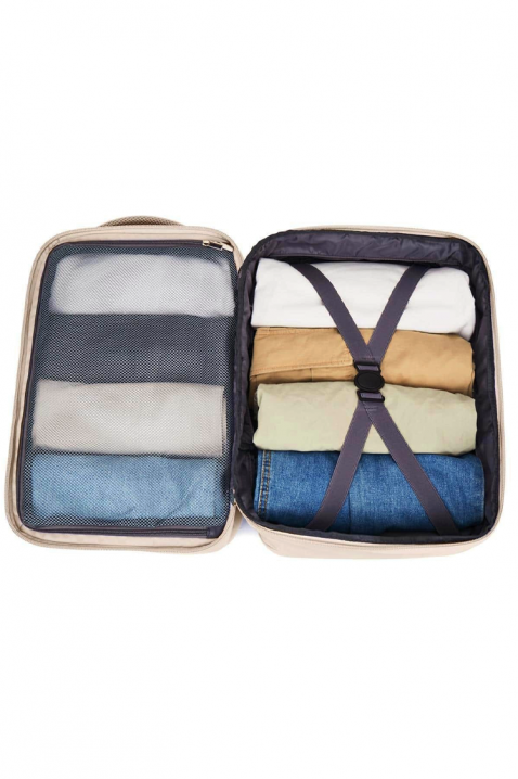 WINZONA ECRU kézipoggyász hátizsák - Ryanair/Wizz Air gépekhez, Szín: ekrü, IVET.HU - A te online butikod.