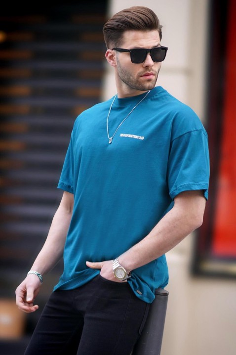 MOLVENZO BLUE férfi póló, Szín: kék, IVET.HU - A te online butikod.