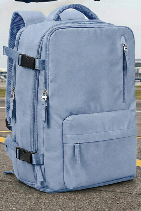 ROLNICZA SKY kézipoggyász hátizsák - Ryanair/Wizz Air járatokra, Szín: világoskék, IVET.HU - A te online butikod.