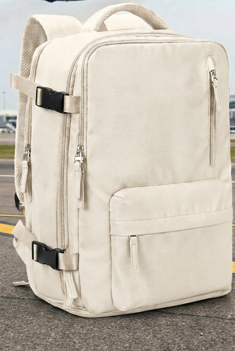 ROLNICZA ECRU kézipoggyász hátizsák - Ryanair/Wizz Air számára, Szín: ekrü, IVET.HU - A te online butikod.