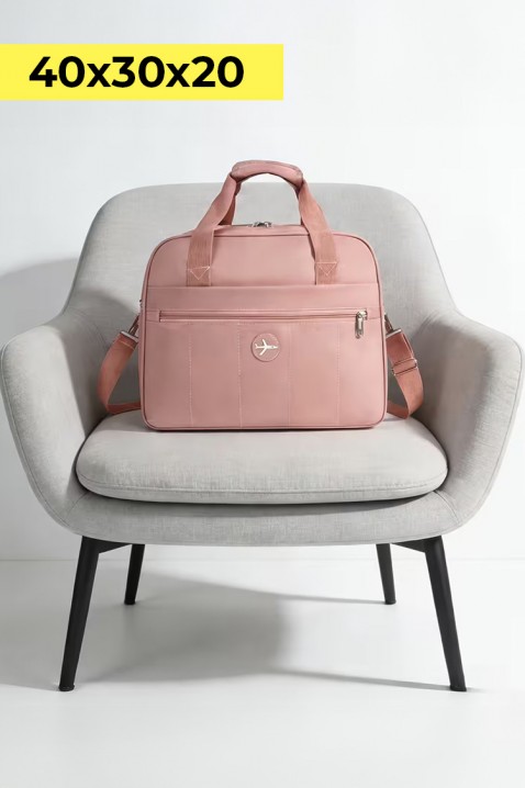 WINDINZA PUDRA kézipoggyásztáska - Ryanair/Wizz Air gépekhez, Szín: púderrózsaszín, IVET.HU - A te online butikod.