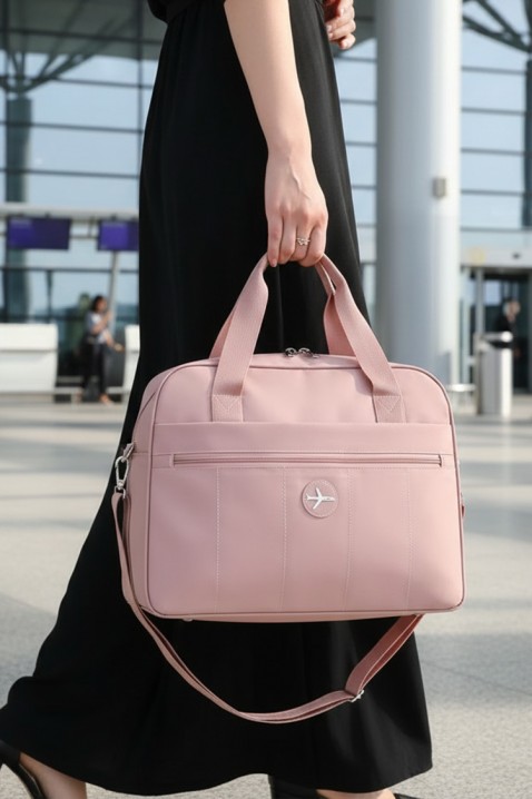 WINDINZA PUDRA kézipoggyásztáska - Ryanair/Wizz Air gépekhez, Szín: púderrózsaszín, IVET.HU - A te online butikod.